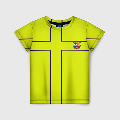 Детская футболка Barcelona fc club sport / 3D-принт – фото 1