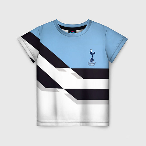 Детская футболка Tottenham sport geometry / 3D-принт – фото 1