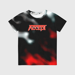 Детская футболка Accept rock steel