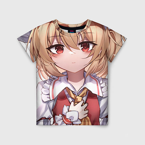 Детская футболка Touhou Project Flandre милая улыбка / 3D-принт – фото 1