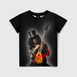 Детская футболка Slash музыкант группы Guns N Roses