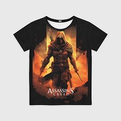 Футболка детская Assassins creed пустыня на фоне, цвет: 3D-принт