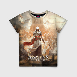 Футболка детская Assassins creed старинный город, цвет: 3D-принт