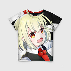 Футболка детская Touhou Project Rumia happy, цвет: 3D-принт