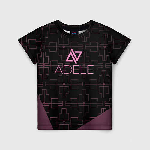 Детская футболка Adele hello / 3D-принт – фото 1