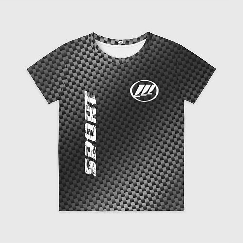 Детская футболка Lifan sport carbon / 3D-принт – фото 1