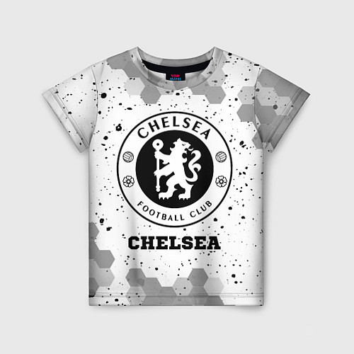 Детская футболка Chelsea sport на светлом фоне / 3D-принт – фото 1