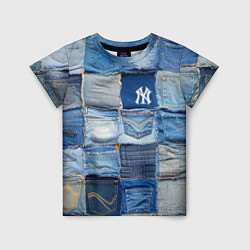 Детская футболка Patchwork - New York yankees baseball team