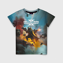 Футболка детская Helldivers 2 art for the game, цвет: 3D-принт