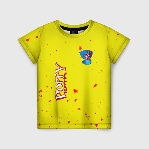 Детская футболка Poppy Playtime Хагги Вагги монстр / 3D-принт – фото 1