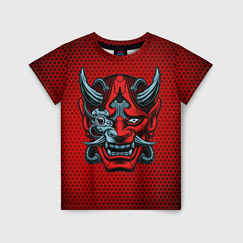 Детская футболка Киберпанк 2077 самурай colored / 3D-принт – фото 1