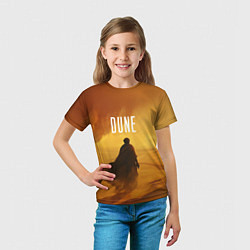 Футболка детская Дюна - пустыня, цвет: 3D-принт — фото 2