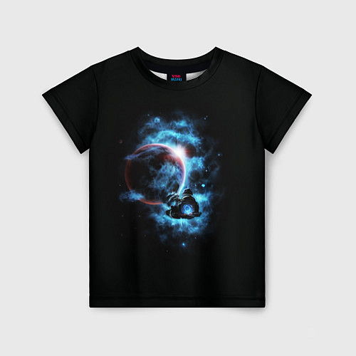 Детская футболка Неизведанная планета / 3D-принт – фото 1