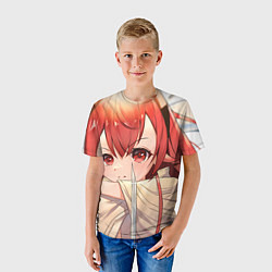 Футболка детская Реинкарнация Безработного Eris cute, цвет: 3D-принт — фото 2