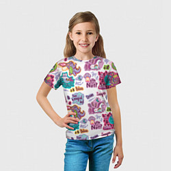 Футболка детская Have a magical day color, цвет: 3D-принт — фото 2