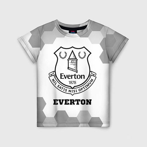 Детская футболка Everton sport на светлом фоне / 3D-принт – фото 1