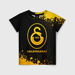 Футболка детская Galatasaray - gold gradient, цвет: 3D-принт