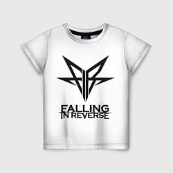 Футболка детская Falling in Reverse band logo, цвет: 3D-принт