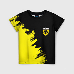 Детская футболка AEK sport color yellow