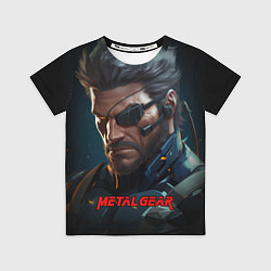 Футболка детская Веном Снейк из игры Metal gear, цвет: 3D-принт