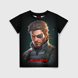Футболка детская Веном Снейк из игры Metal gear, цвет: 3D-принт