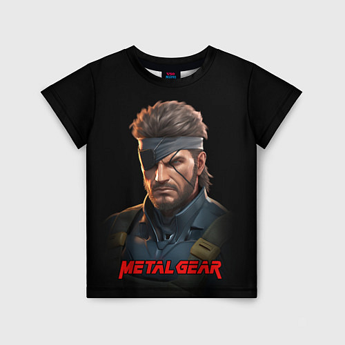 Детская футболка Веном Снейк из игры Metal gear / 3D-принт – фото 1