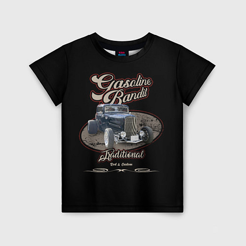 Детская футболка Gasoline bandit / 3D-принт – фото 1