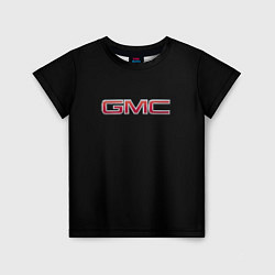 Футболка детская GMC logo, цвет: 3D-принт