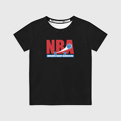 Футболка детская NBA sport basketball, цвет: 3D-принт