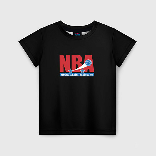 Детская футболка NBA sport basketball / 3D-принт – фото 1
