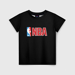 Футболка детская NBA logo, цвет: 3D-принт