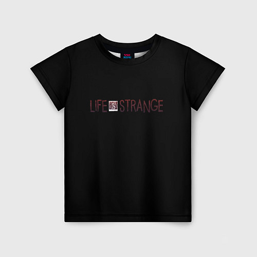 Детская футболка Life is strange logo / 3D-принт – фото 1