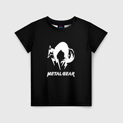 Футболка детская Metal gear logo, цвет: 3D-принт