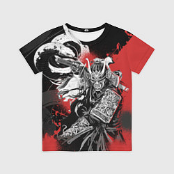 Футболка детская Самурай змей, цвет: 3D-принт