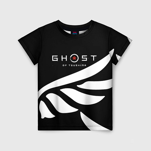 Детская футболка Ghost of Tsushima крылья / 3D-принт – фото 1