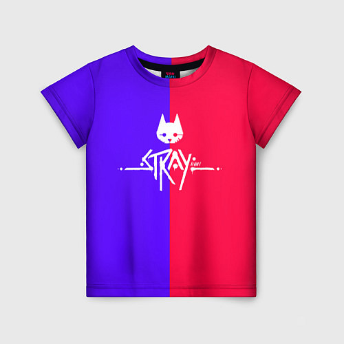 Детская футболка Stray cat games / 3D-принт – фото 1