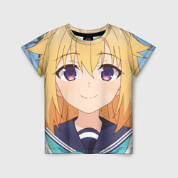 Футболка детская Моя подруга олениха Нокотан Торако Коси, цвет: 3D-принт