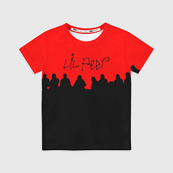 Футболка детская Lil Peep band, цвет: 3D-принт