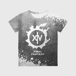 Футболка детская Final Fantasy - grey gradient, цвет: 3D-принт