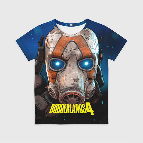 Детская футболка Маска в руке Borderlands 4 / 3D-принт – фото 1