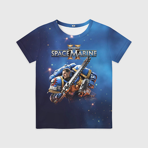 Детская футболка Captain Titus Warhammer 40000 space marine 2 / 3D-принт – фото 1