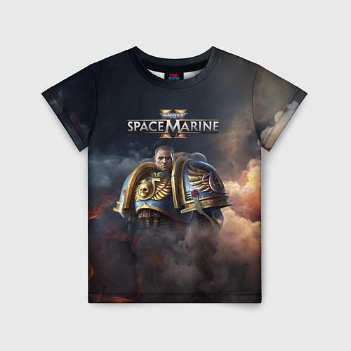 Детская футболка Captain Titus Warhammer 40000 space marine 2 / 3D-принт – фото 1