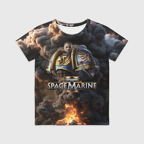 Детская футболка Captain Titus Warhammer 40000 space marine 2 / 3D-принт – фото 1