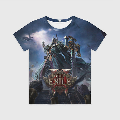 Детская футболка Люмериус Path of exile 2 / 3D-принт – фото 1