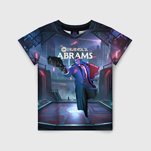 Детская футболка Abrams Deadlock / 3D-принт – фото 1