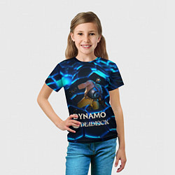 Футболка детская Динамо Deadlock, цвет: 3D-принт — фото 2