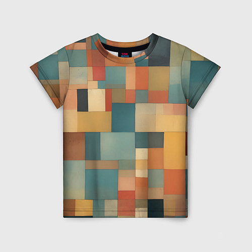 Детская футболка Inspired by Paul Klee / 3D-принт – фото 1