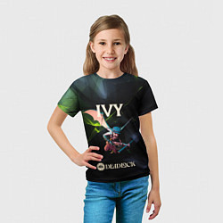 Футболка детская Deadlock Плющ, цвет: 3D-принт — фото 2