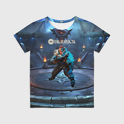 Футболка детская Kelvin Deadlock, цвет: 3D-принт