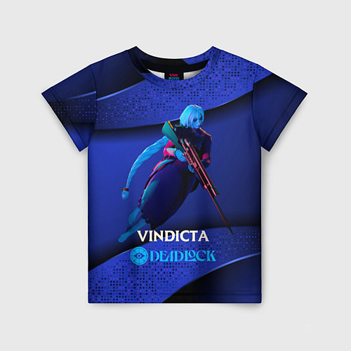 Детская футболка Vindicta Deadlock / 3D-принт – фото 1